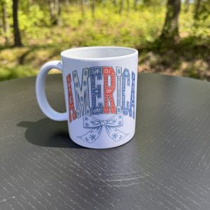 Floral America Mug
