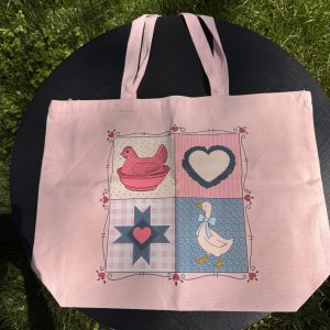 Goose Canvas Tote