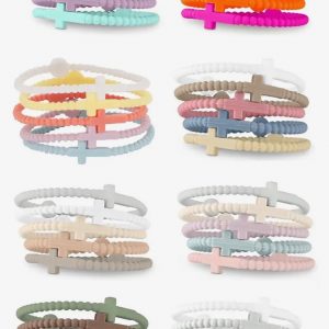 Silicone Cross Bracelet