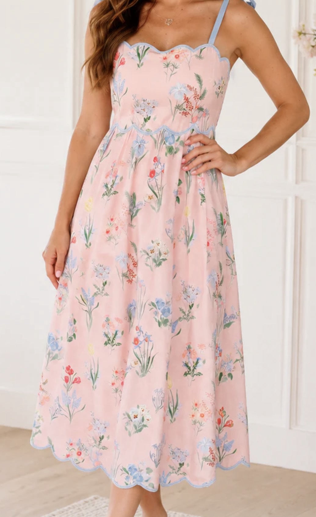 Floral Midi Dress