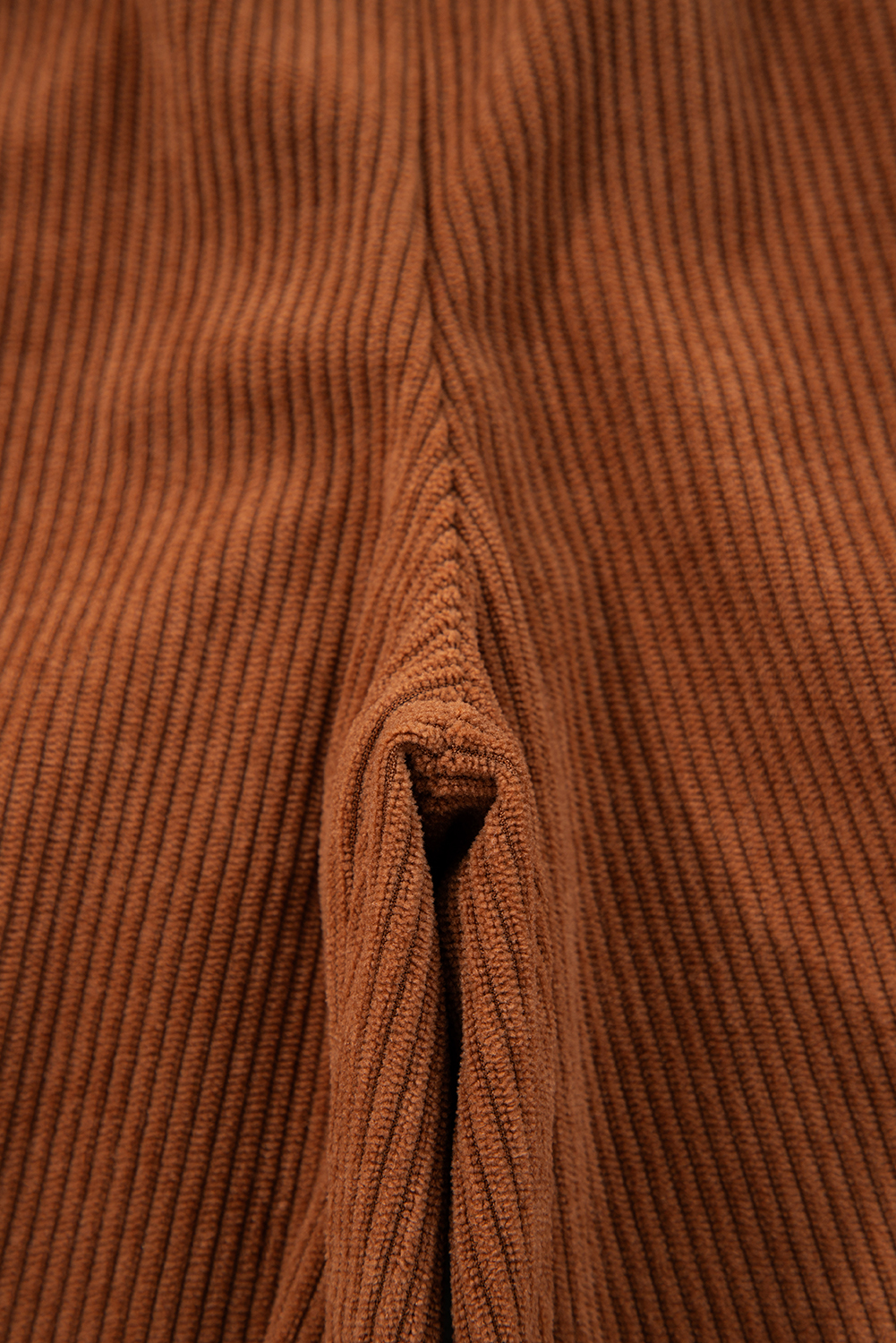 Dearlove Chestnut Drawstring Elastic Waist Casual Corduroy Pants - Image 4