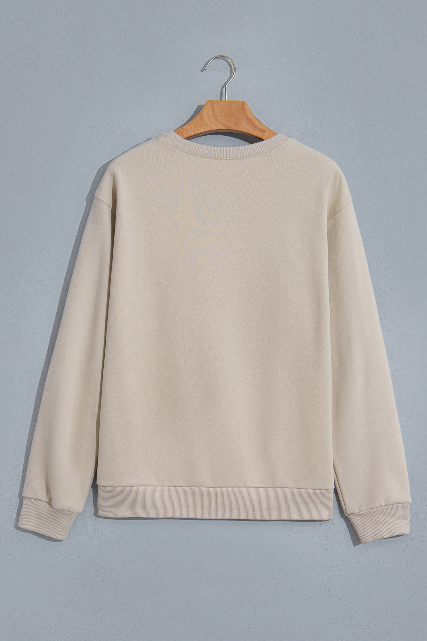 Jet Stream GOD IS GOOD Western Embroidered Letter Crewneck Pullover Sweatshirt - Image 8