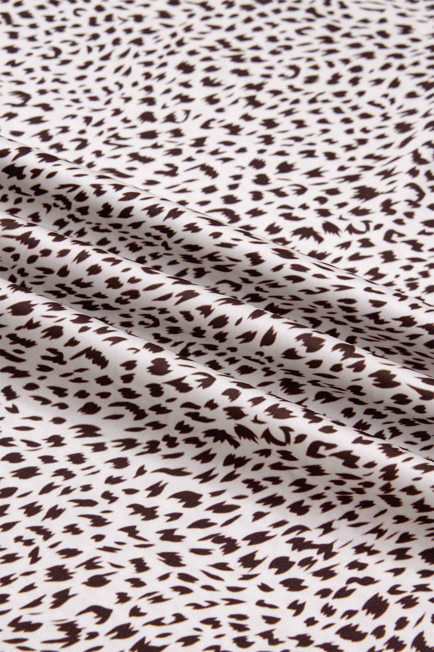 Brown Cheetah Print Trim Split Long Western Skirt - Image 11