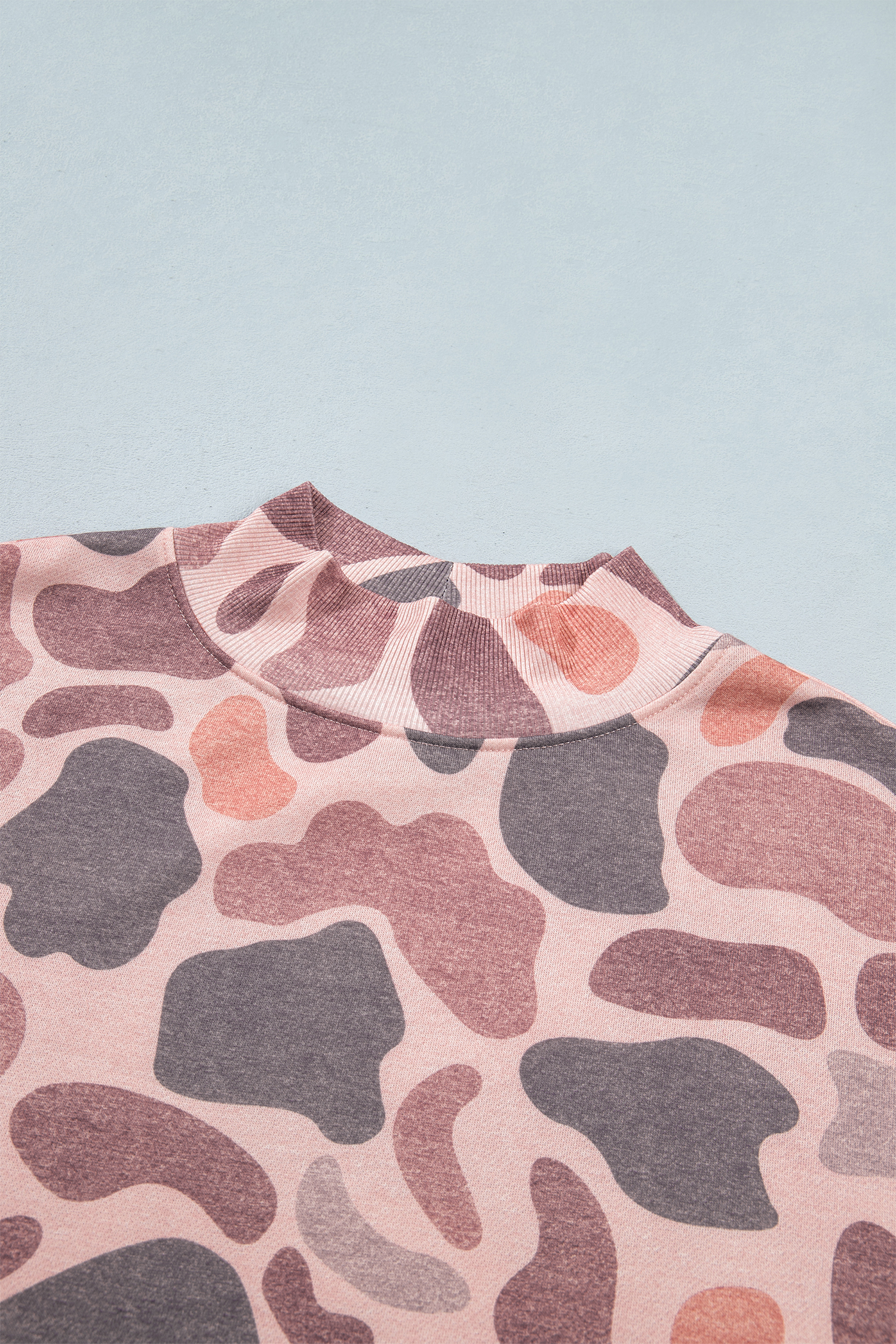 Multicolour Camouflage Western Style Pullover Sweatshirt - Image 11
