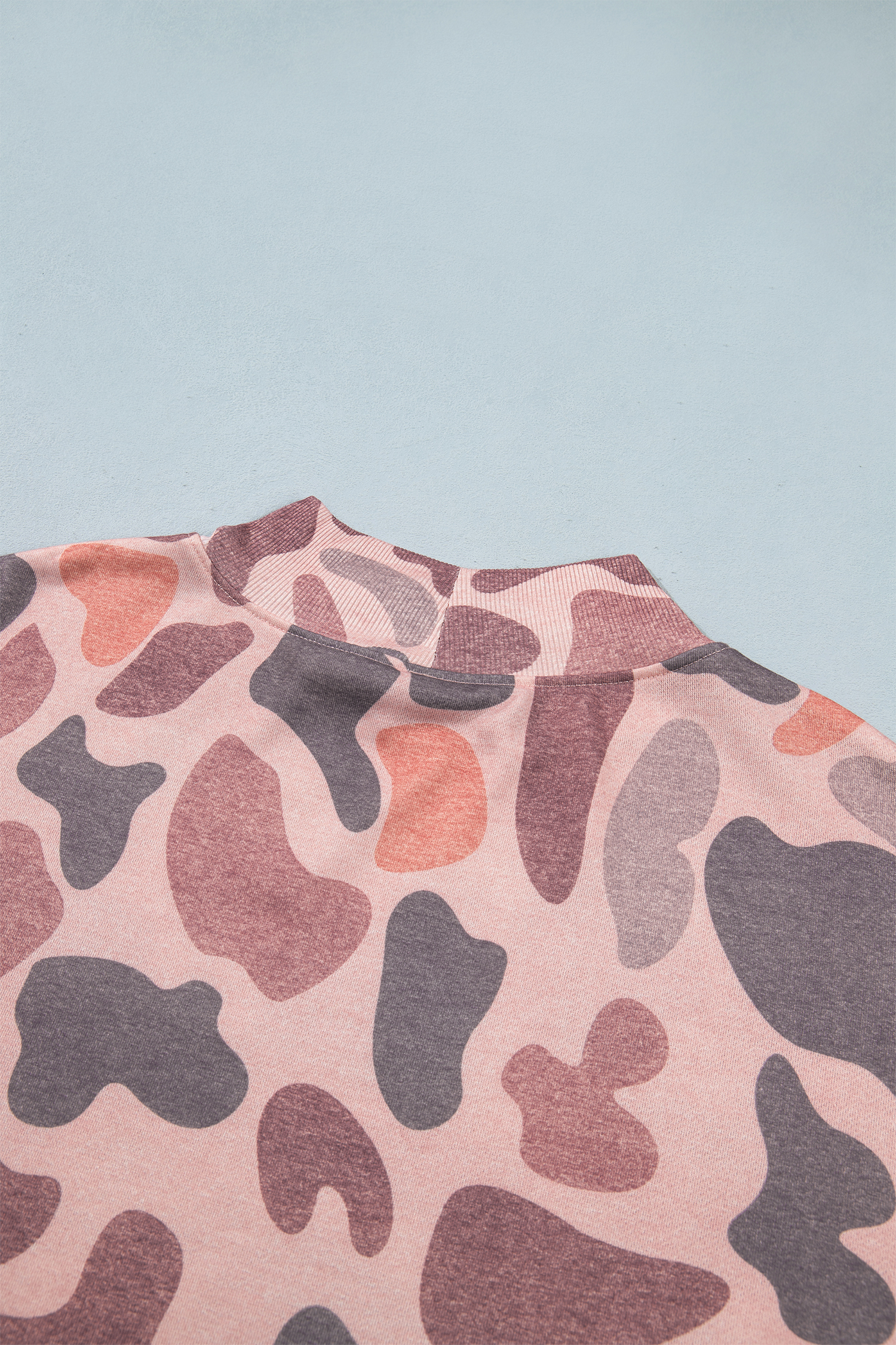 Multicolour Camouflage Western Style Pullover Sweatshirt - Image 15