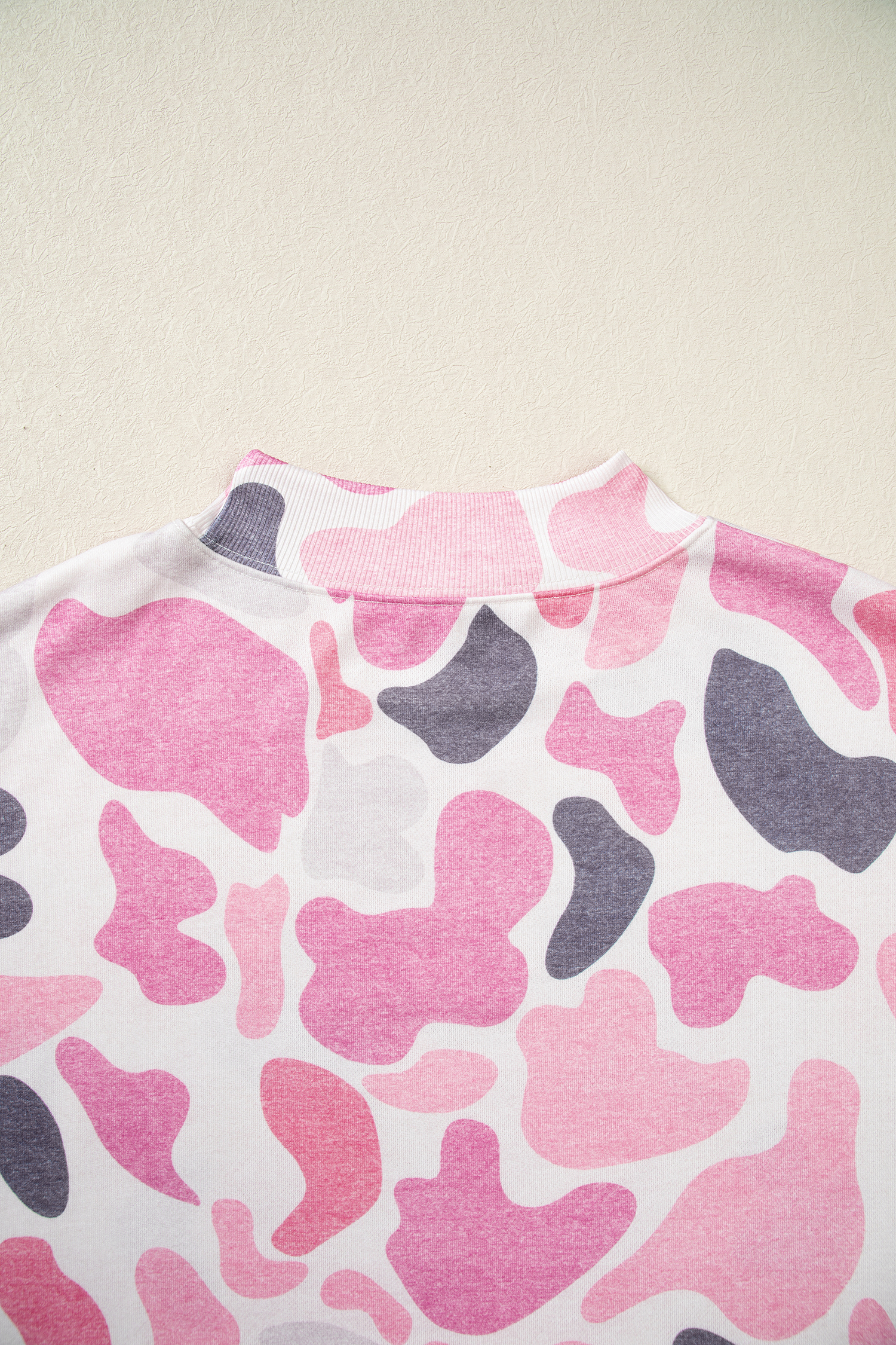 Multicolour Camo Print Howdy Western Style Baggy Pullover Sweatshirt - Image 18