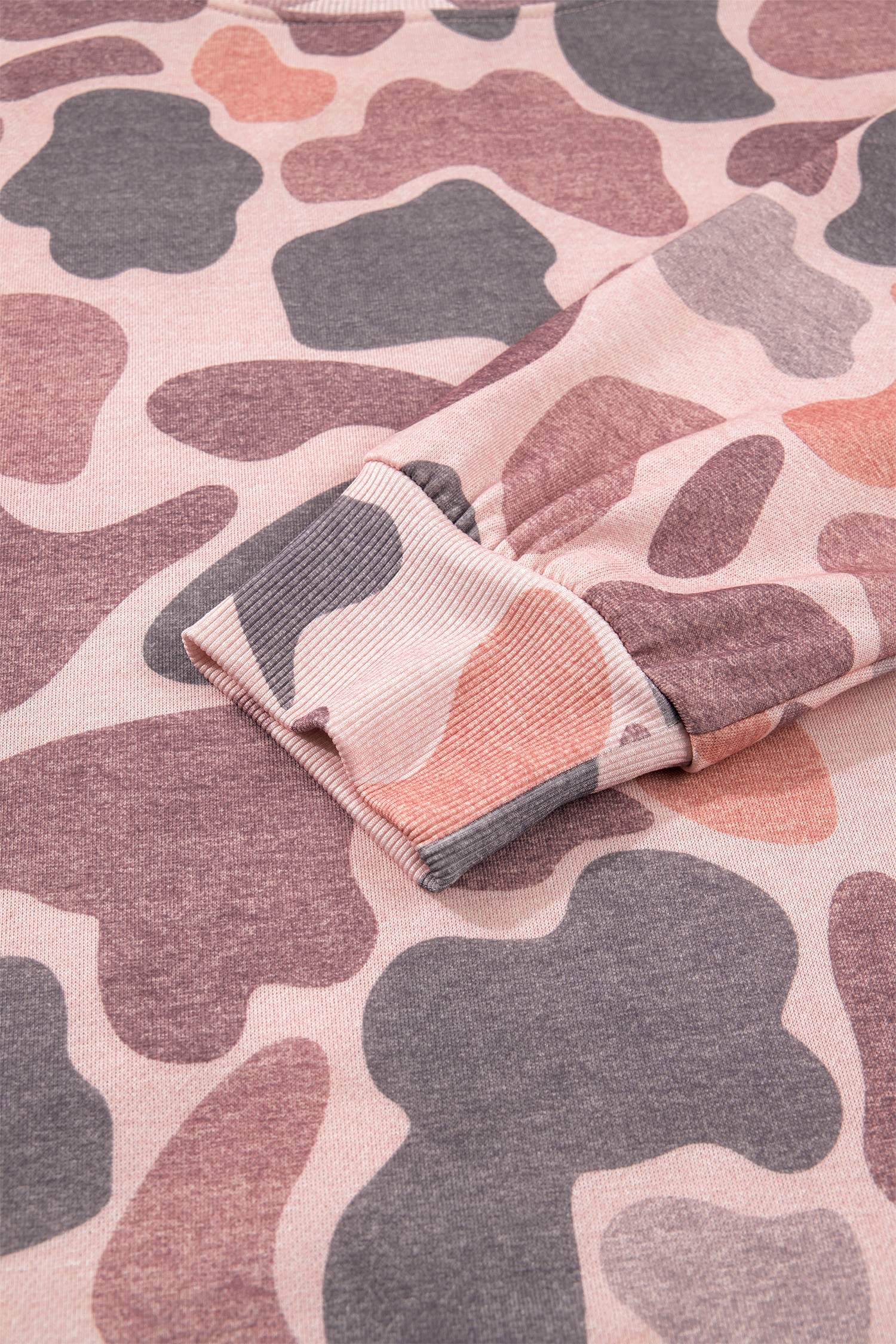 Multicolour Camouflage Western Style Pullover Sweatshirt - Image 12